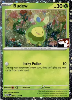 Budew 004/131 Prize Pack Series Cards Pokemon Card TCG - Image 1