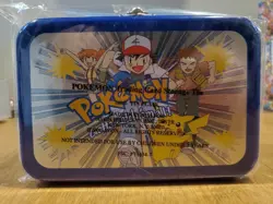 Pokemon TCG Card Storage Tin Lunchbox | 2000 Nintendo Avon | UNOPENED NEW - Image 2