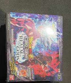 Dragon Ball Super Card Game Realm Of Gods Booster Box Sealed Brand New - Image 1