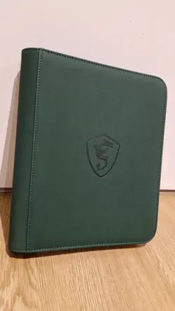 Green Soft Binder - 4-Pocket Pages - Unused - Cards Collecting - Image 1