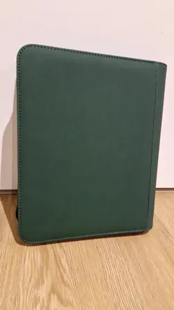 Green Soft Binder - 4-Pocket Pages - Unused - Cards Collecting - Image 2