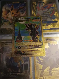 VMAX Full Art Gold Foil Display Card (Moonbreon) Mint - Image 2