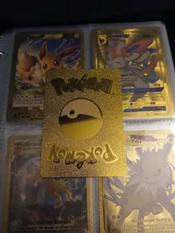 VMAX Full Art Gold Foil Display Card (Moonbreon) Mint - Image 3