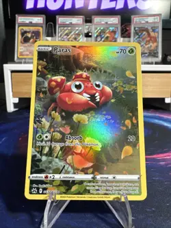 Crown Zenith Paras Galarian Gallery Ultra Rare Full Art Holo Card #GG32/GG70 - Image 1