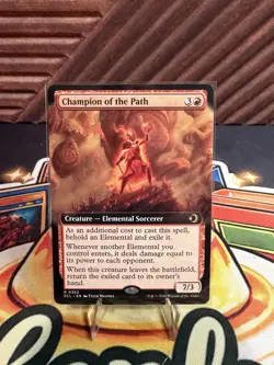 Champion of the Path (Extended Art) Lorwyn Eclipsed Regular - Image 1