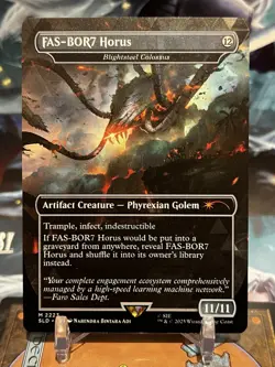 MTG | FAS-BOR7 Horus - Blightsteel Colossus [Secret Lair Horizon] NF - Image 1
