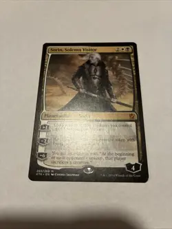 Sorin, Solemn Visitor Khans of Tarkir NM X1 MTG Magic The Gathering - Image 1