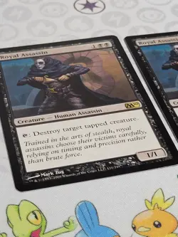 C3076 MAGIC MTG CORE SET 2010 ROYAL ASSASSIN 2X #110 RARE LP - Image 3