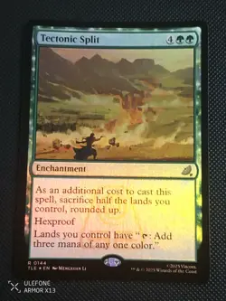Tectonic Split #144 (Holo) MTG Avatar: The Last Airbender NM/M - Image 1