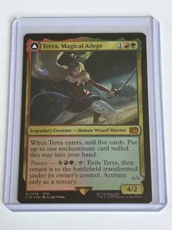 Esper Terra Magical Adept 245 MTG Final Fantasy 2025 Near Mint Mythic Rare Foil - Image 1