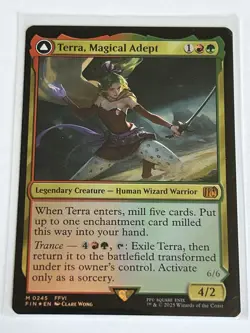 Esper Terra Magical Adept 245 MTG Final Fantasy 2025 Near Mint Mythic Rare Foil - Image 3