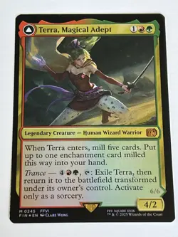 Esper Terra Magical Adept 245 MTG Final Fantasy 2025 Near Mint Mythic Rare Foil - Image 5