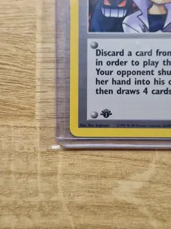 Pokemon 2000 WOTC Team Rocket 1st Edition Imposter Oak's Revenge 76/82 - NM - Image 5