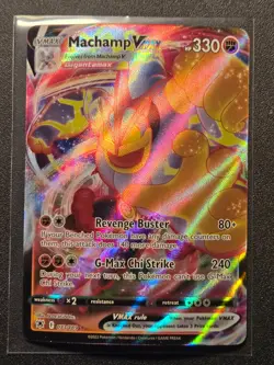 Pokemon TCG Machamp VMAX 073/189 Swsh10: Astral Radiance Holo NM - Image 1