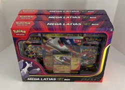 3x Mega Latias Ex Boxes Factory Sealed Destined Rivals Mega Evolutions Pokemon - Image 1