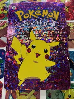 Pokemon Rare Vintage Vending Machine Holo prism sticker Nintendo 2000 Pikachu - Image 3