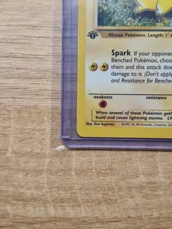 Pokemon 1999 WOTC Jungle 1st Edition Pikachu 60/64 - Near Mint / Mint - Image 5