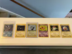 Pokemon Dark Magneton 11/82 1st Edition Holo Plus Small Lot Vintage Rocket Cards - Image 1