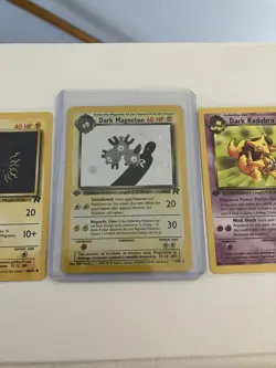 Pokemon Dark Magneton 11/82 1st Edition Holo Plus Small Lot Vintage Rocket Cards - Image 3