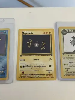 Pokemon Dark Magneton 11/82 1st Edition Holo Plus Small Lot Vintage Rocket Cards - Image 5