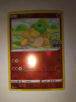 Pokemon TCG Numel (Peelable Ditto) Pokemon GO 013/078 Reverse Holo - Image 1