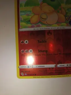 Pokemon TCG Numel (Peelable Ditto) Pokemon GO 013/078 Reverse Holo - Image 2