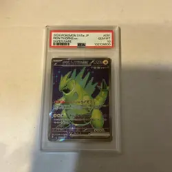 Pokemon 2024 Iron Thorns ex Super Rare Holo 081/066 Sv5a Crimson Haze PSA 10 - Image 1