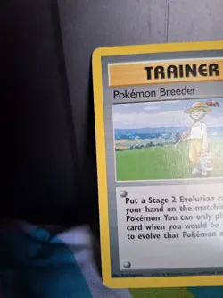Pokemon Breeder 105/130 Base Set 2 Regular MP+ - Image 2