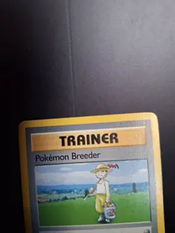 Pokemon Breeder 105/130 Base Set 2 Regular MP+ - Image 4