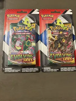 Pokemon X2 Evolving Skies/Chilling Reign Blister Walgreens 2022 Factory Sealed - Image 1