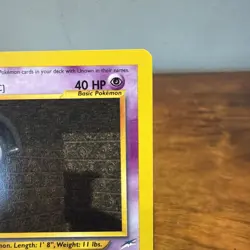 Unown [C] 57/105 Uncommon Neo Destiny Pokemon NM - Image 3