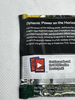 Pokemon TCG Sword & Shield Evolving Skies Booster Pack Factory Sealed! 820650808777 - Image 3