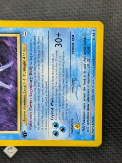 Suicune 27/64 - Neo Revelation 1st Edition Non-Holo Rare Pokemon TCG NM - Image 5