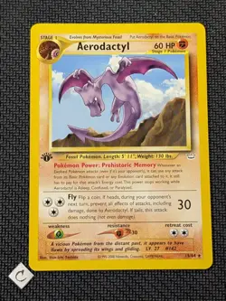 Aerodactyl 15/64 - Neo Revelation 1st Edition Non-Holo Rare Pokemon TCG NM - Image 1
