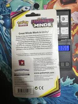 Pokemon Sun & Moon Unified Minds Checklane Coin Blister Pikachu Promo Sealed - Image 2