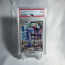 2023 POKEMON PAR EN-PARADOX RIFT ILLUSTRATION RARE #208 STEELIX PSA 9 - Image 2