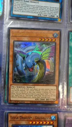 Yugioh Ocean Dragon Lord - Kairyu-Shin LED9-EN017 1st Edition Ultra Rare - Image 2