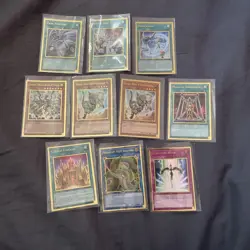 2020 Yugioh 1st Edition Card Lot of 10 Gold Border- NM Condition Yu-Gi-Oh! - Image 1
