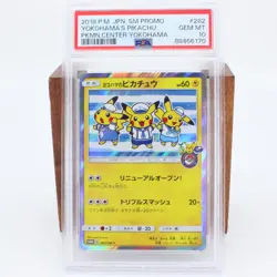 PSA10 SM Promo 2018 282 Yokohama'S Pikachu Pokemon Center/Pokemon Card japanese - Image 1