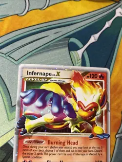 Infernape Lv. X DP10 2007 D&P Black Star Promo Pokemon Card TCG Holo Rare - Image 2
