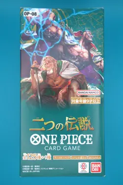 **Sealed Japanese OP-08 One Piece Card Game Two Legends Booster Box** US Seller - Image 1