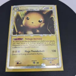Pokemon TCG Raichu Holo Prime Card 83/90 Undaunted Set 2010 Near Mint - Image 1