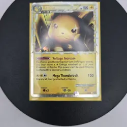 Pokemon TCG Raichu Holo Prime Card 83/90 Undaunted Set 2010 Near Mint - Image 3