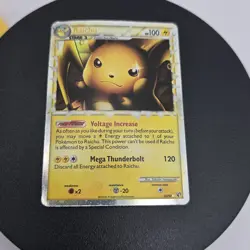 Pokemon TCG Raichu Holo Prime Card 83/90 Undaunted Set 2010 Near Mint - Image 5