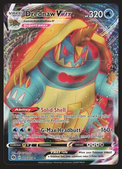 Champion's Path Drednaw VMAX #15/73 Ultra Rare Pokemon Card - Image 1
