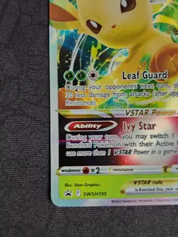 Leafeon VSTAR SWSH195 SWSH: Sword & Shield Promo Cards Holo - Image 3