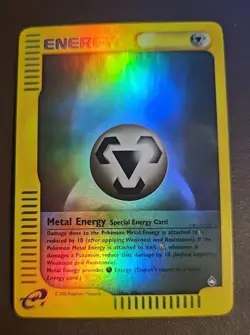Pokemon Metal Energy 143/147 Reverse Holo Energy - 2002 Aquapolis LP 🔥 - Image 1