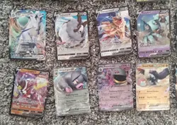 pokemon card 55 card lot 4 oversized cards, 51 normal sized cards - Image 2