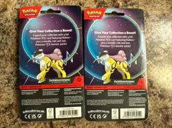 2 Pokemon Mega Evolution & Phantasmal Flames 2-Pack Blister Sealed - Raikou - Image 2
