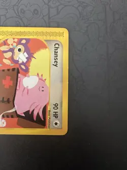 Pokemon TCG Chansey Expedition Base Set 72/165 2002 - Image 3